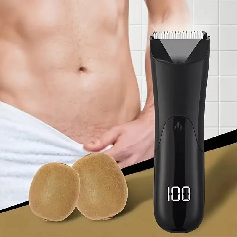 Men's Groin Body Hair Trimmer, Electric Ball Trimmer