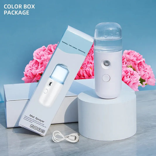 Portable Rechargeable Small Facial Steamer 30ml