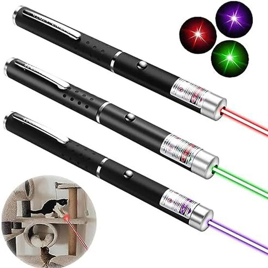 Mini 2 in1Cat Keychain Fun Pointer No battery Portable Laser Toy