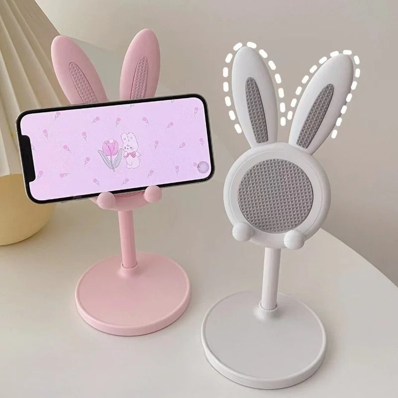 The cute Rabbit mobile phone stand desktop
