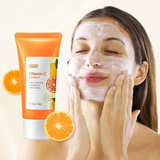 Vitamin C Facial Cleanser Skin Deep Cleansing Moisturizing