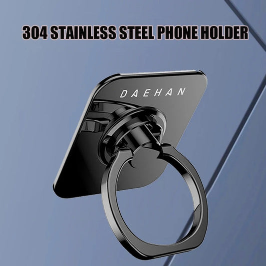 Stainless Steel Finger Ring cell phone holder stand 360