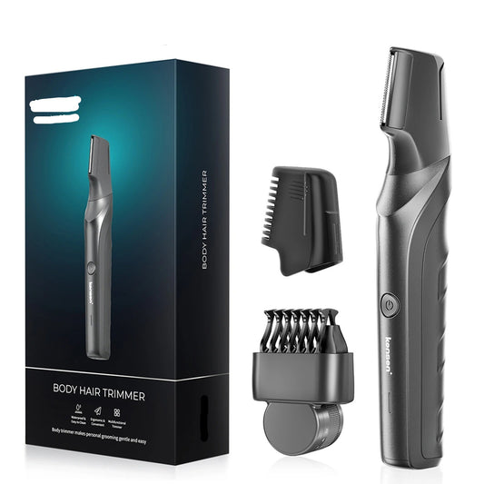 Electric Body Hair Trimmer Groomer Clipper IPX5 Waterproof