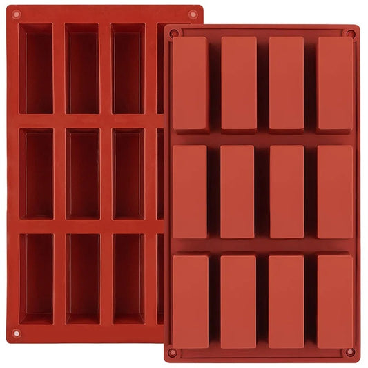 Rectangle Silicone Candy Molds for Baking Energy Bars