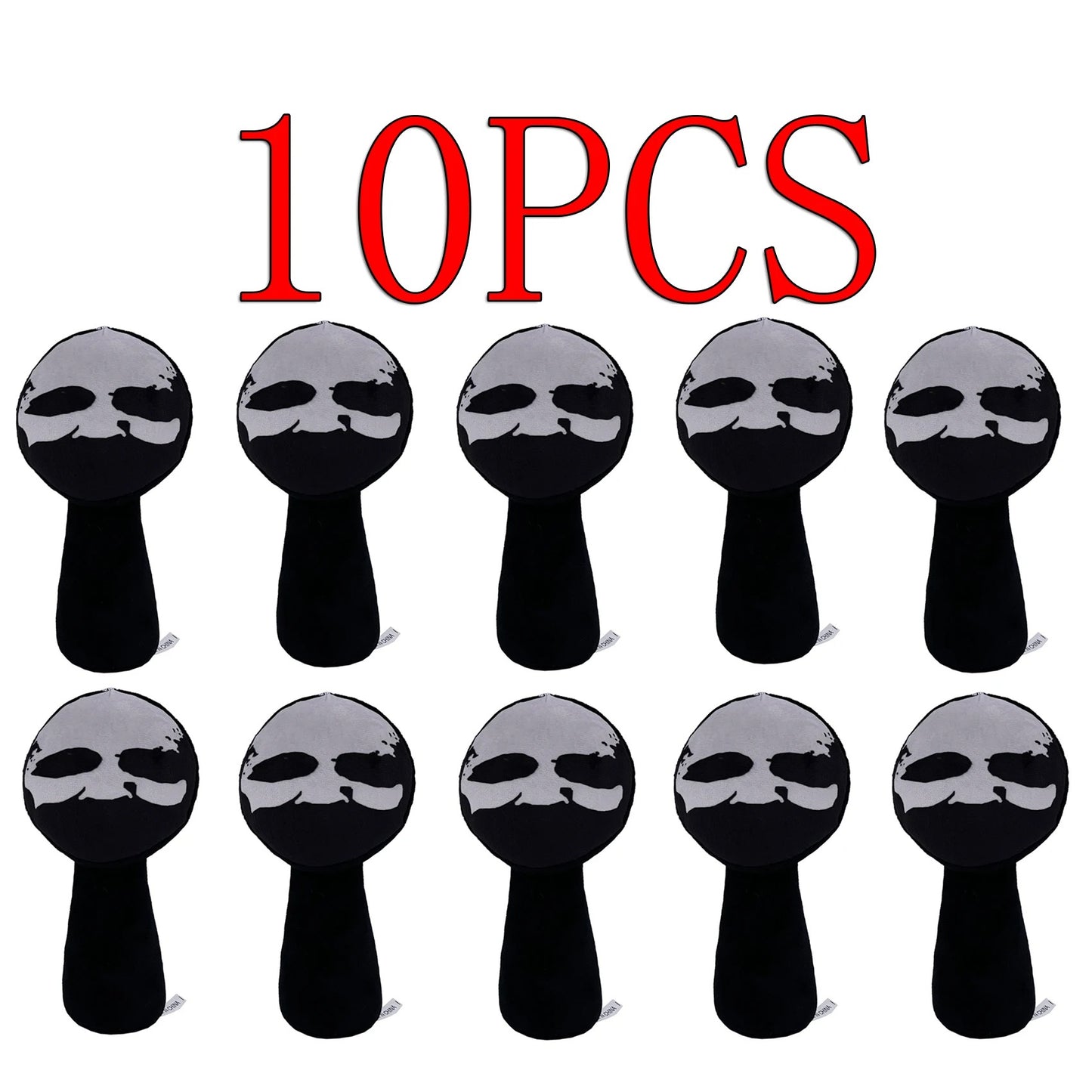 10PCS Sprunki Plush Stuffed Dolls Game Toys