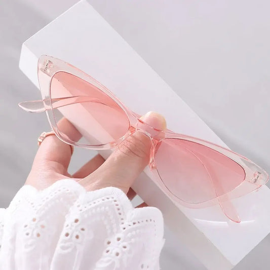 Vintage Small Cat Eye Sunglasses for Women