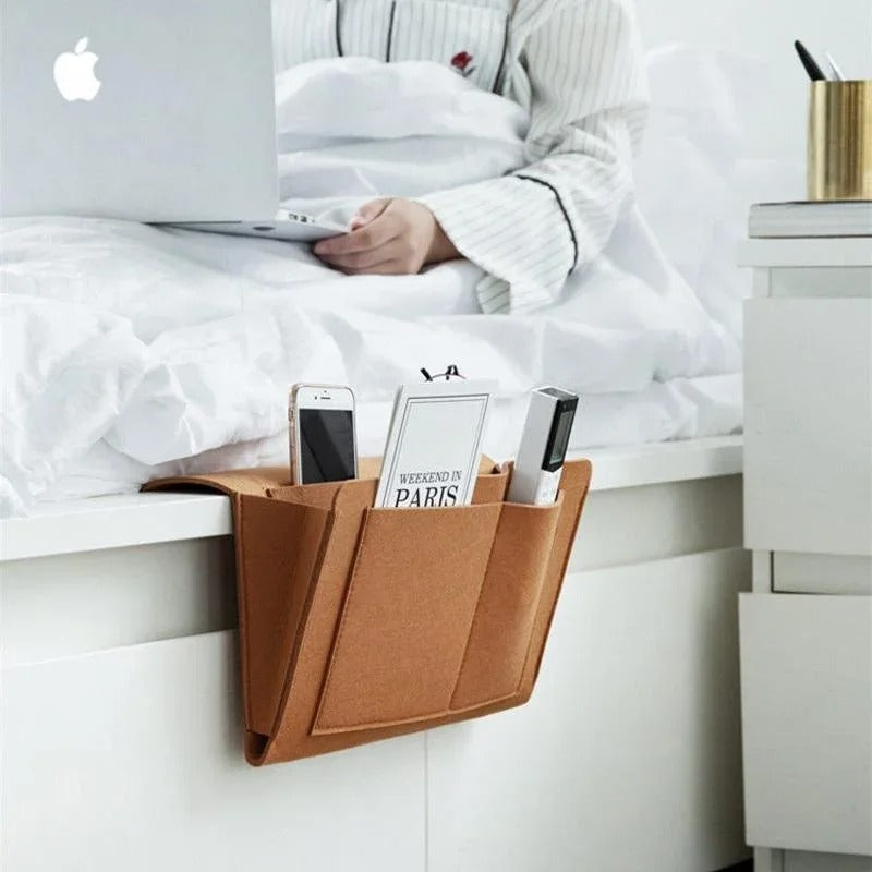 Bedside hanging storage bag Mobile phone storage box