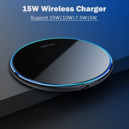 15W Fast Wireless Charger for Samsung Galaxy Z Flip 6 5 4 3/Z Fold 6 5 4 3/S22 S23