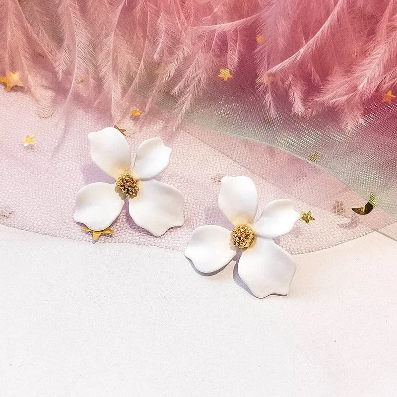 Flower Shape Earring Stud For Women