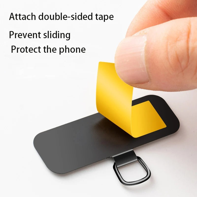 0.17mm super thin 304 stainless steel Phone Lanyard Card