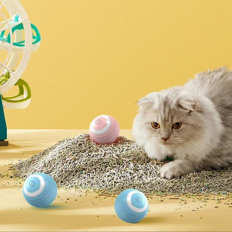 Spin Ball Things for Cats Toys Electric