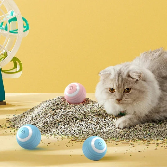 Spin Ball Things for Cats Toys Electric