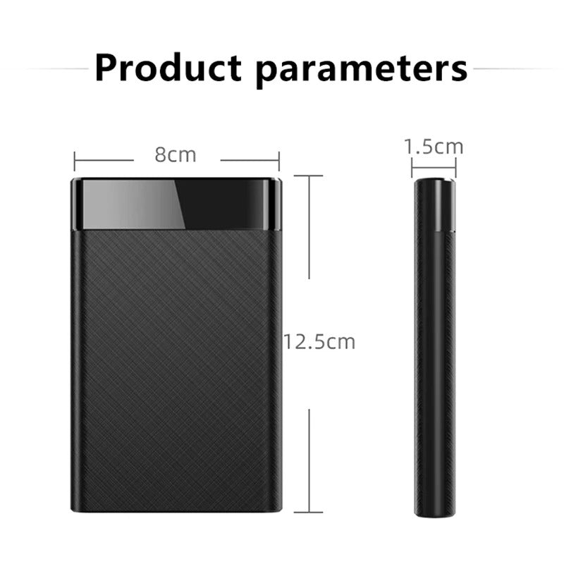 2.5-inch Tool-free Mobile Hard Disk Box USB 3.1 Notebook Solid State