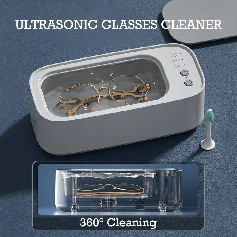 Ultrasonic Cleaner 45000Hz USB Rechargeable Portable
