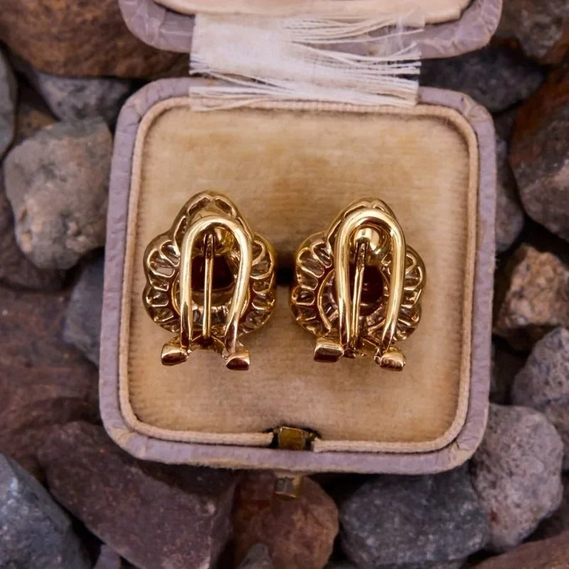 Luxury Super Shiny White Zirconia Vintage