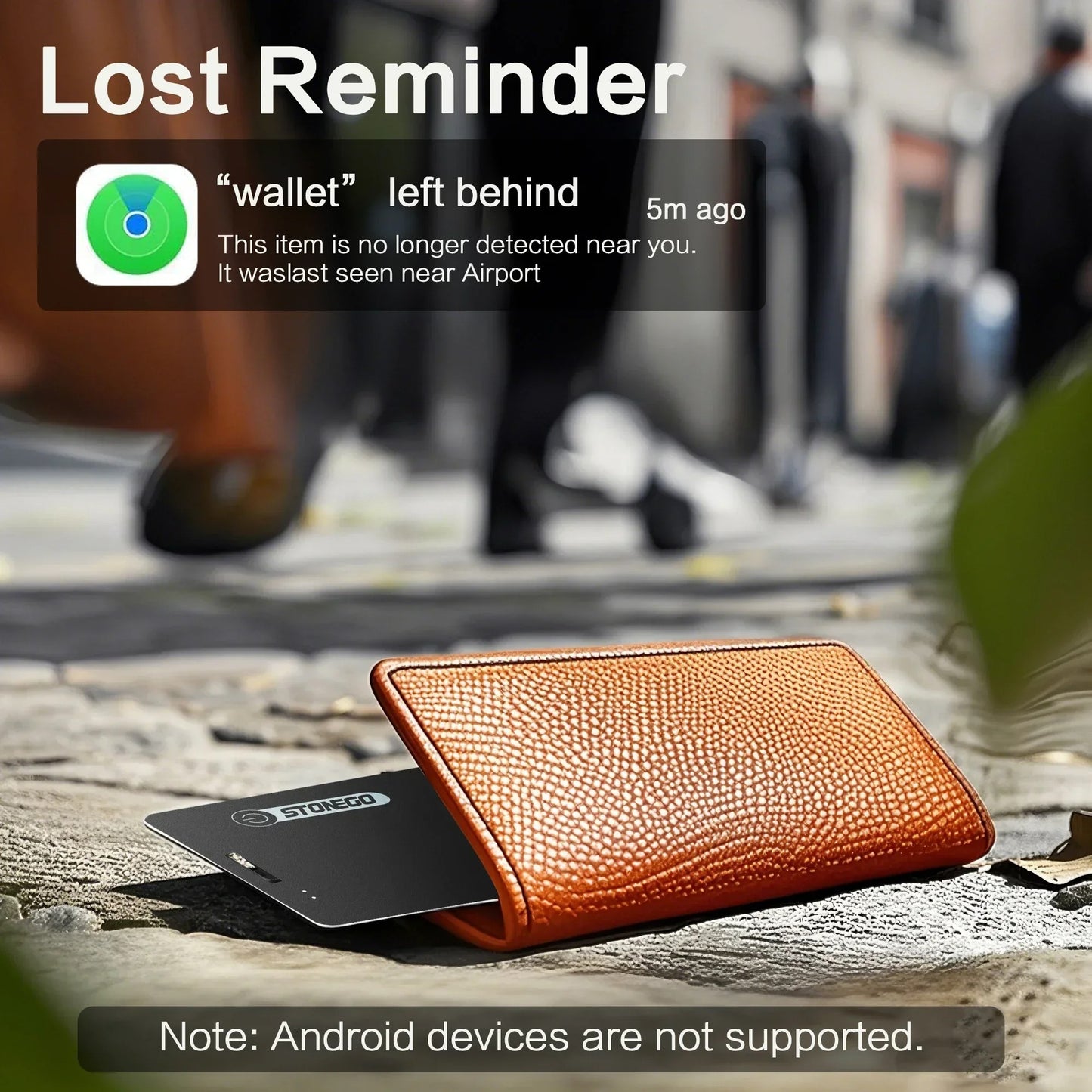 Wallet Anti-loss Card Location Tracking Smart