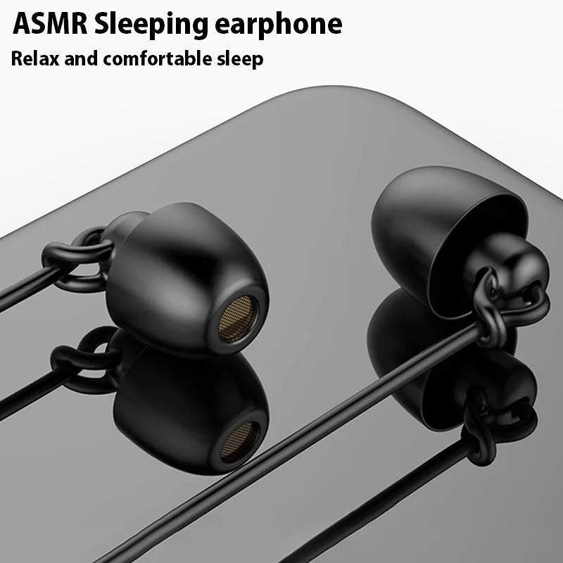 Earphone Headset Noise-Cancel Sleeping Earbud Silicone
