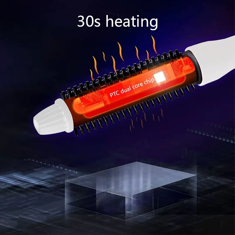 Hair Curler Hot Brush Hair Straightening Electric Brush