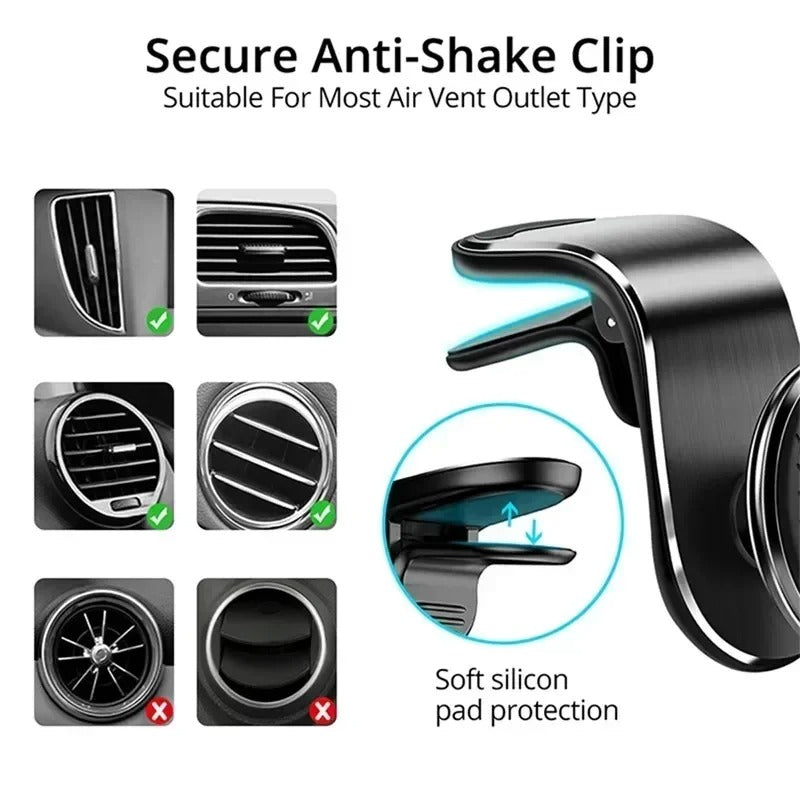 2025 Universal Magnetic Car Phone Holder, 360°