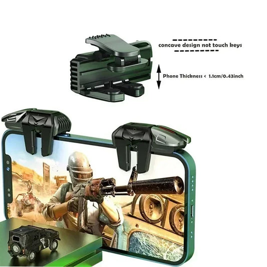 Six Fingers Mobile Phone Game Trigger for PUBG Joystick