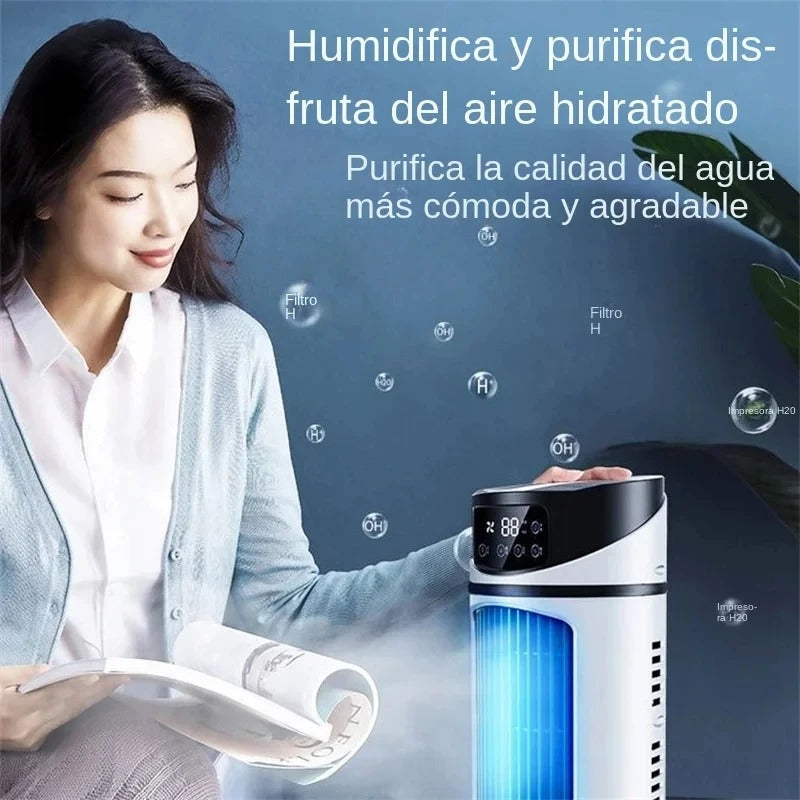 Portable Mini Air Conditioner Air Cooler Fan Water Cooling Fan Air Conditioning Air