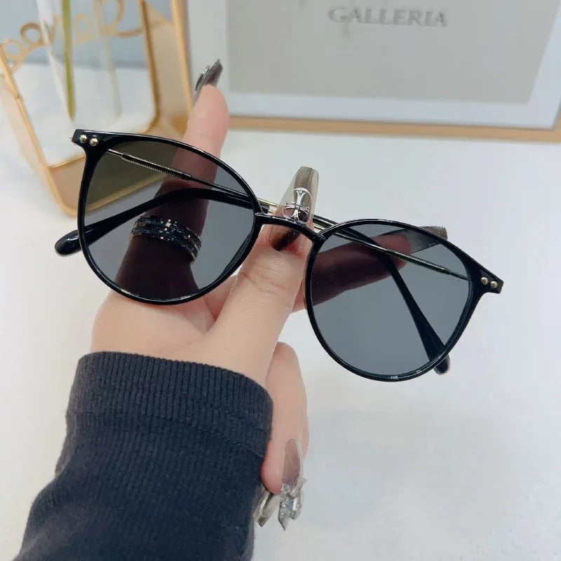 New Round Vintage Sunglasses Women