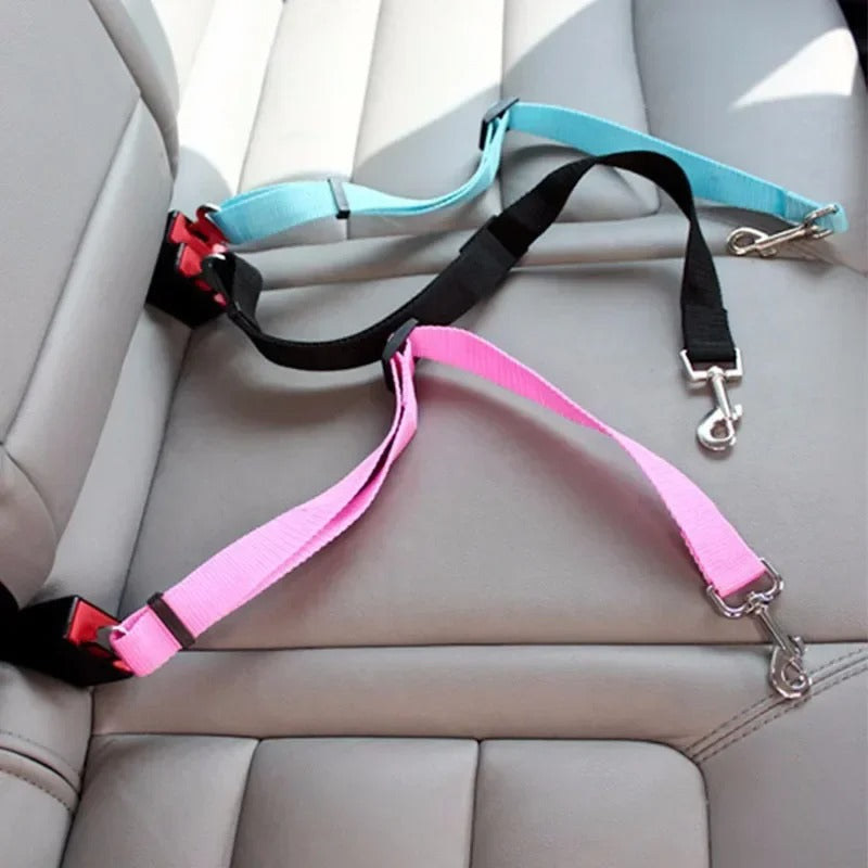 Adjustable Pet Cat Dog Car Seat Belt Pet Seat Vehicle
