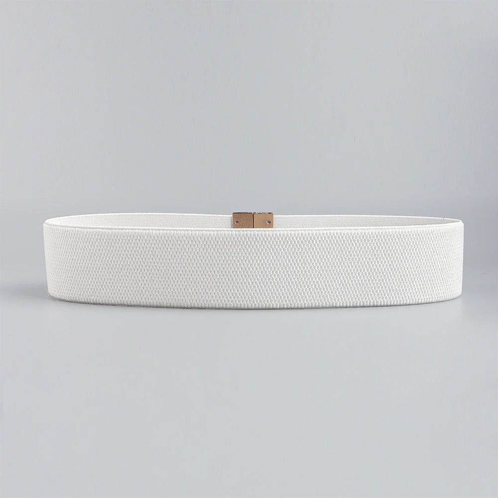 High Quality Belts for Women Black Waist Elastic Ladies Band