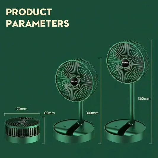 Desktop Foldable Retractable Small Fan