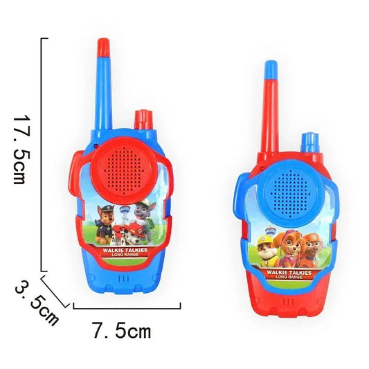 PAW Patrols Toy Walkie Talkies Outdoor Phone Radio Interphone