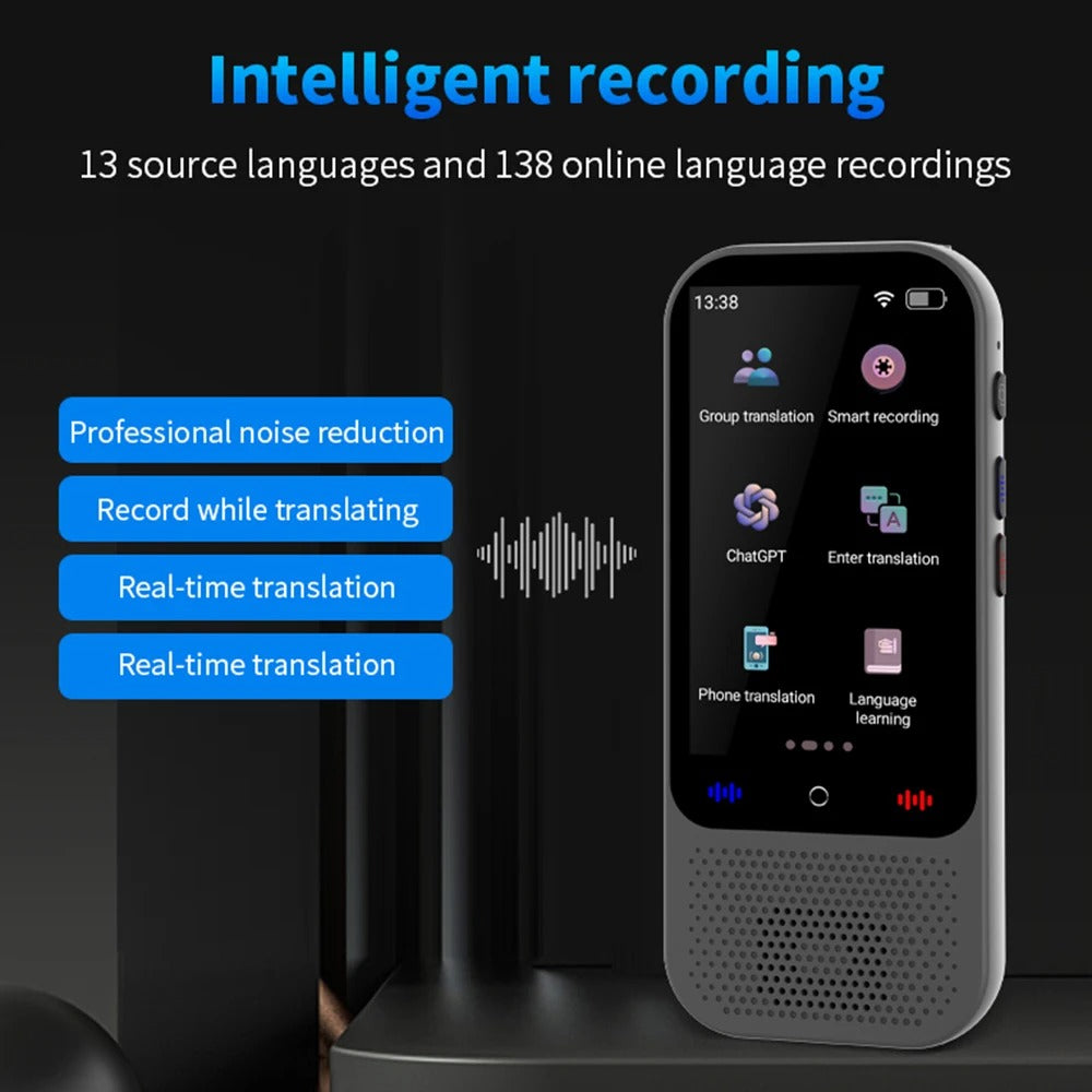 Portable Language Translator Device with 138 Languages