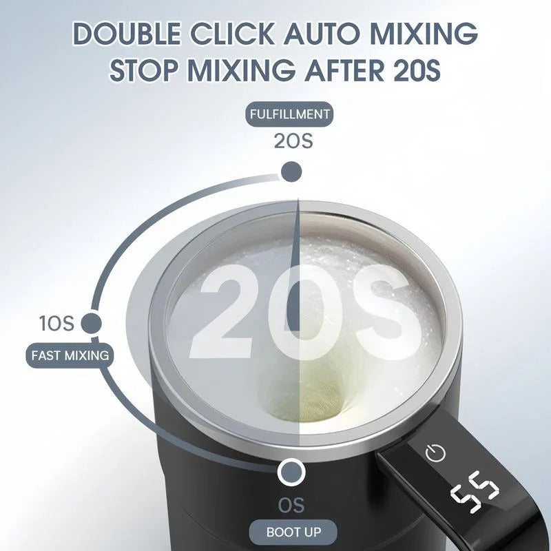 New USB Rechargeable Automatic Magnetic Cup Electric