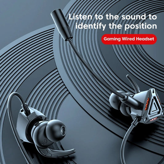 3.5mm Wired Headphones Gaming Headset