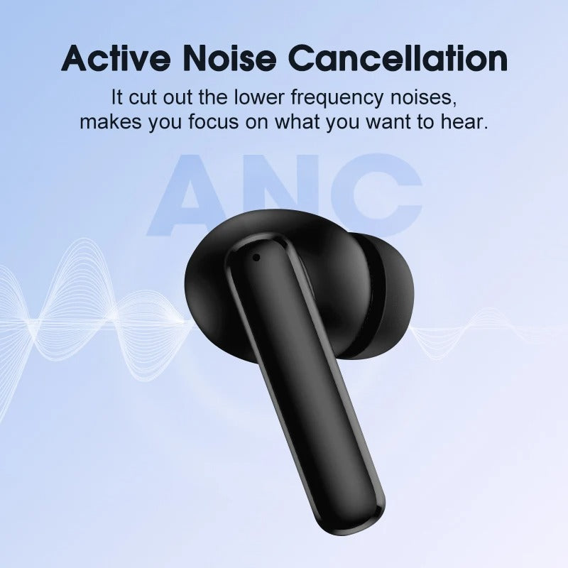 Earphone Bluetooth 5.3 Active Noise Cancellation