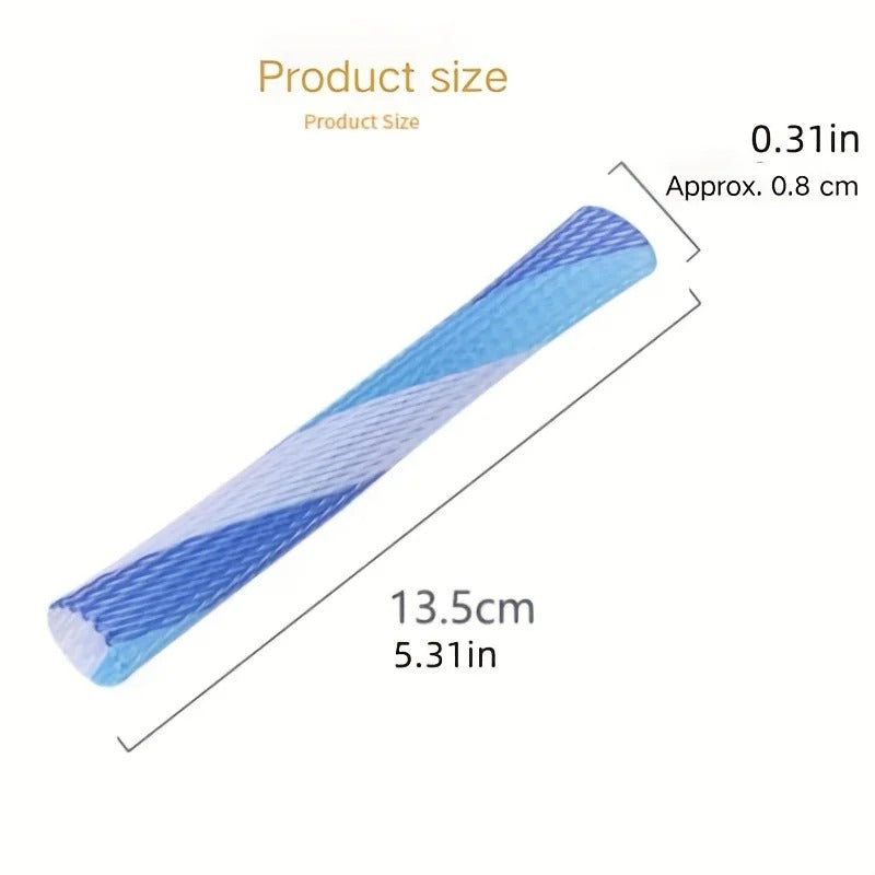 Folding Spring Shaped Toys Colored Elastic Spring Interactive Cat