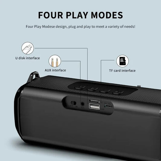 LED Lights Speaker EBS-045 BT 5.0 Portable Wireless