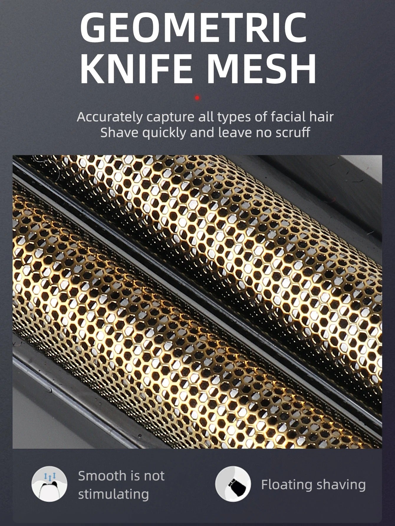 Electric Shaver for Men Waterproof Twin Blade