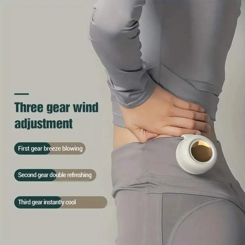 Whirlwind Leafless Fan With Portable Button Design USB Charging Silent Portable