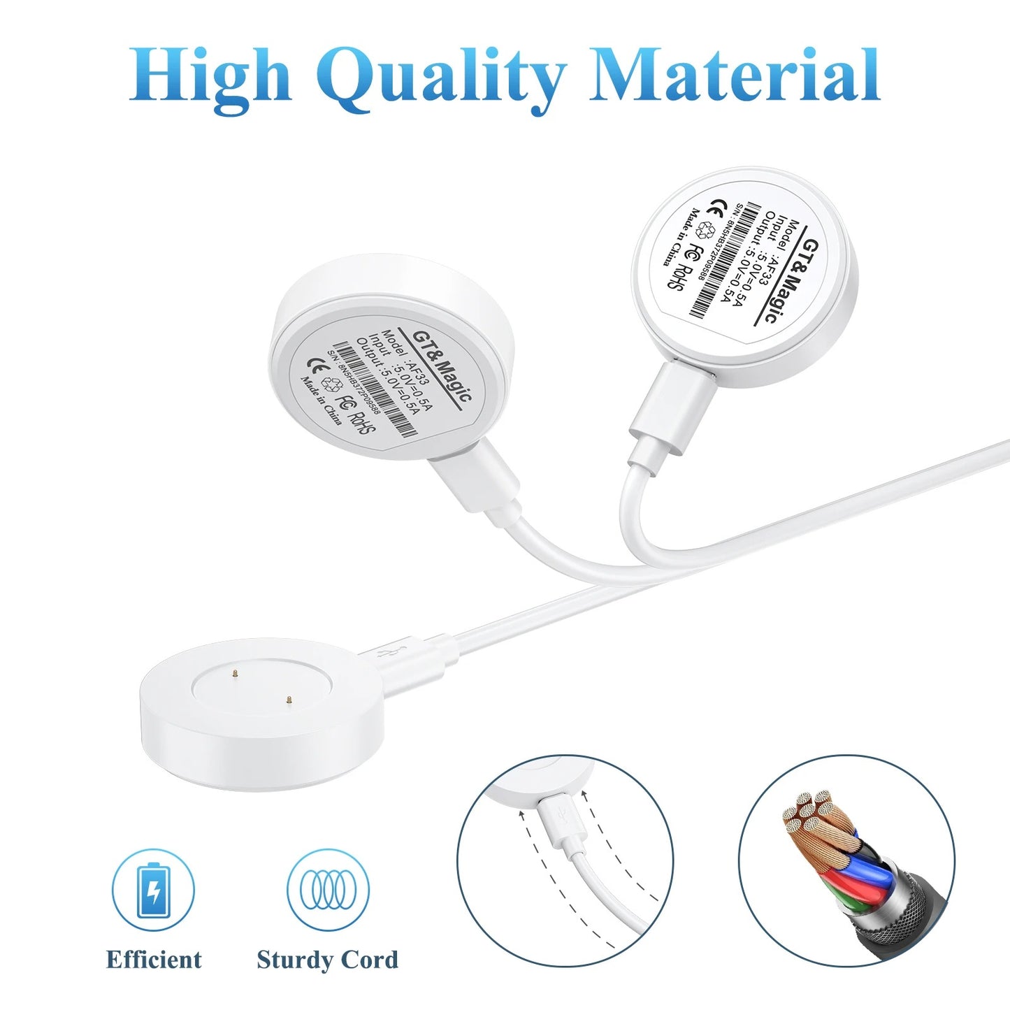 USB Charger For Huawei Watch GT