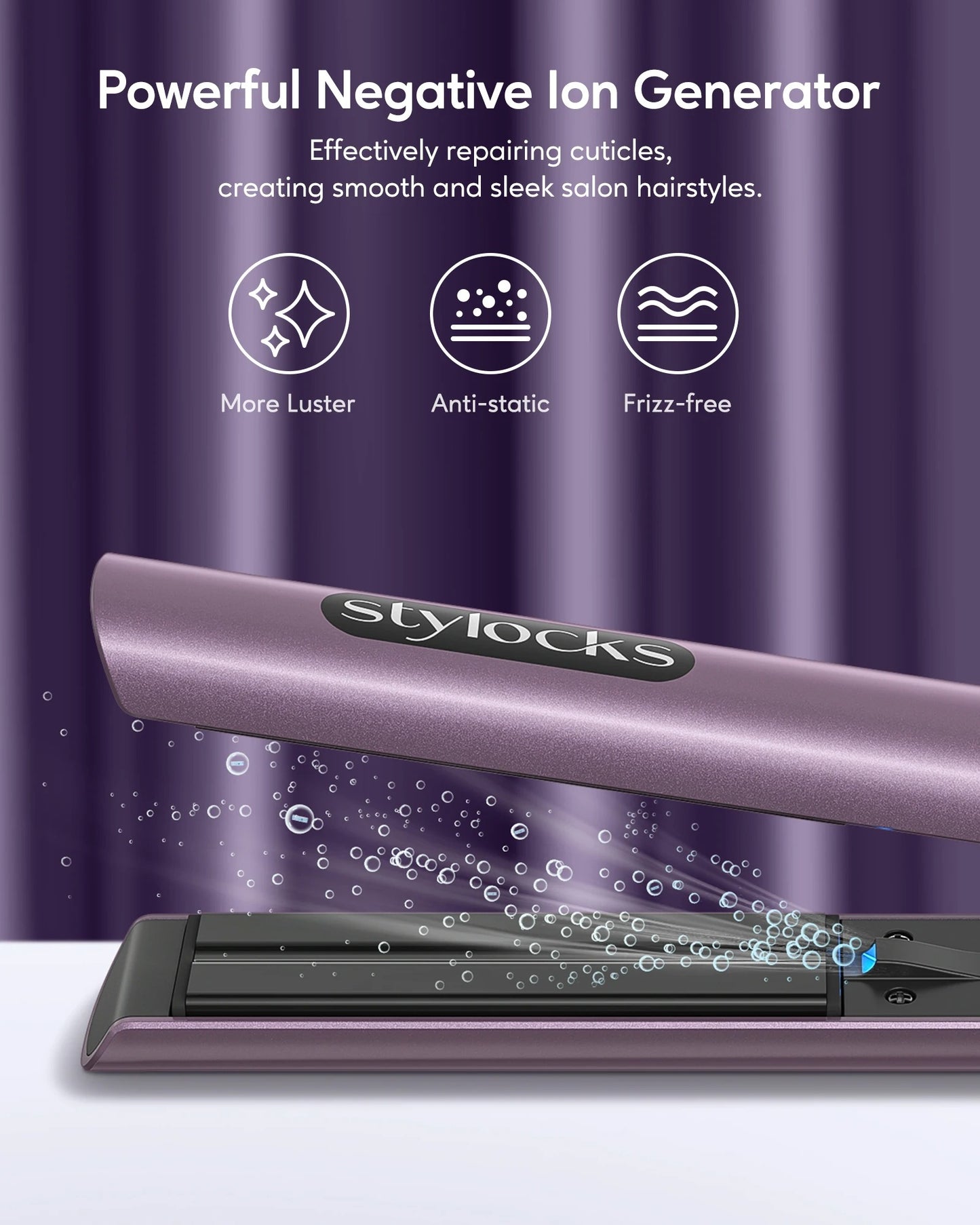 Flat Iron 2 In 1 Instant Heating Professional Beauty Tool