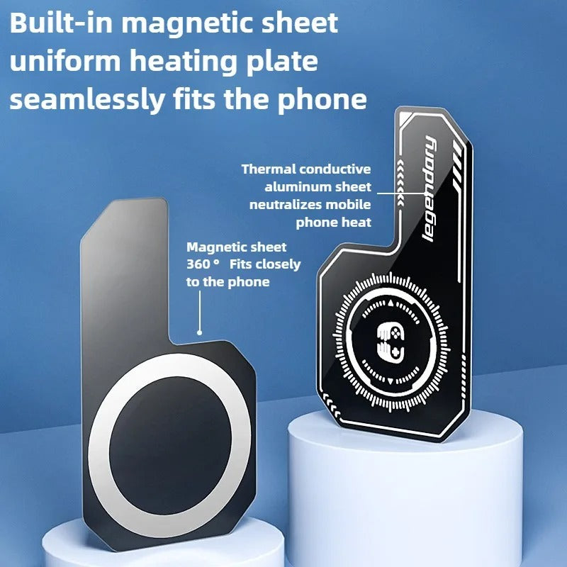 1Pcs Mobile Phone Cooling Plate Compatible Magnetic/ Back-clip Radiator