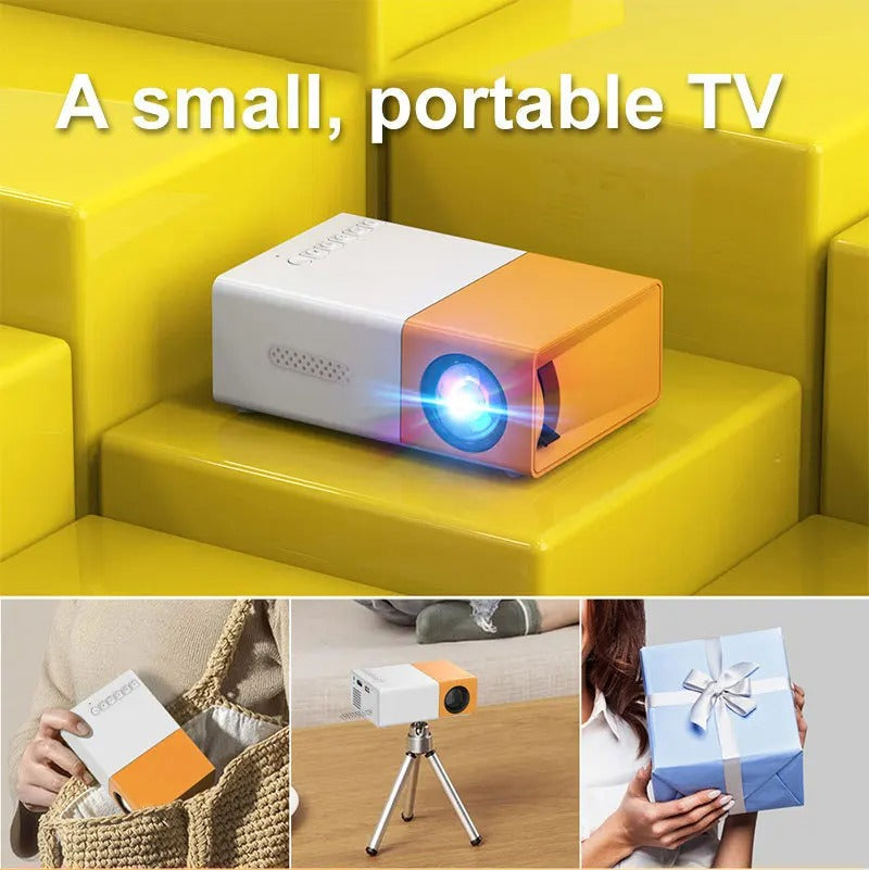 YG300 Mini Projector Portable Projector WIFI Smart