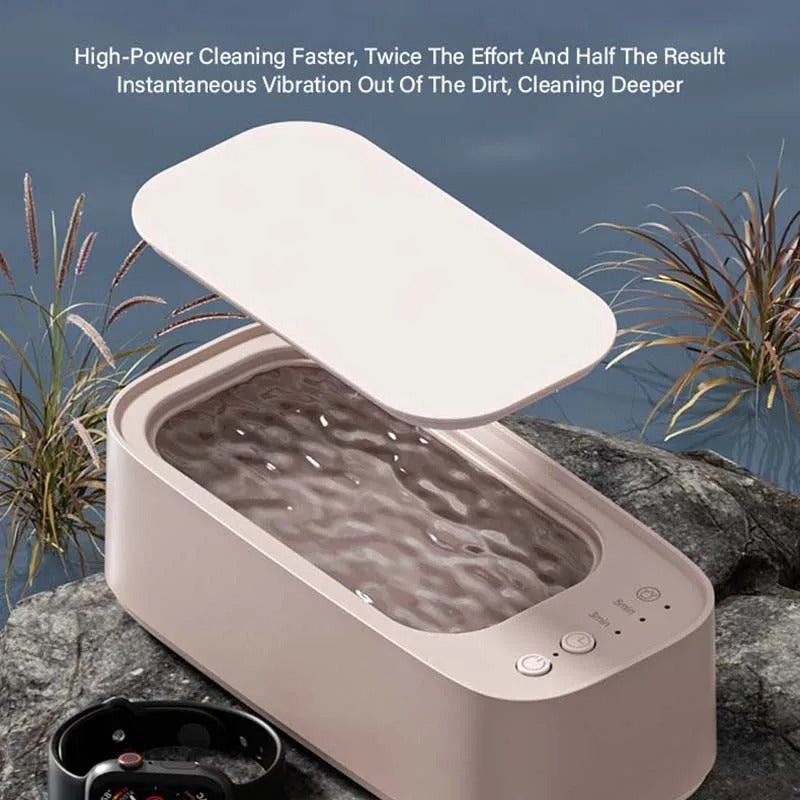 Ultrasonic Cleaner 45000Hz USB Rechargeable Portable