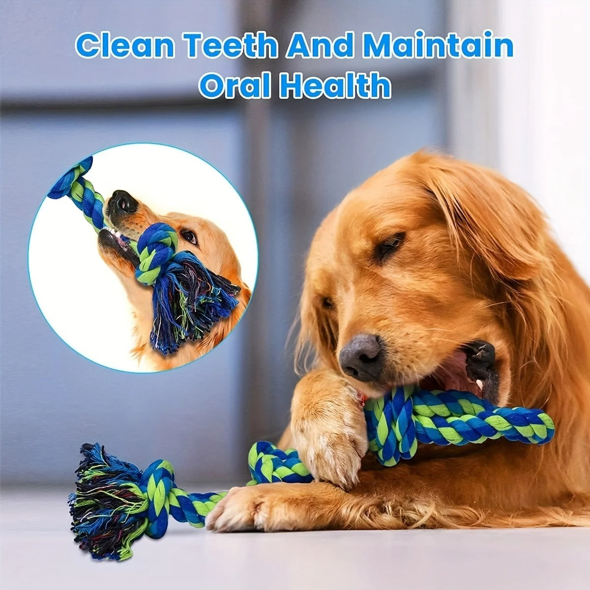 Knot Dog Toys Indestructible Durable Dog Chew Toys