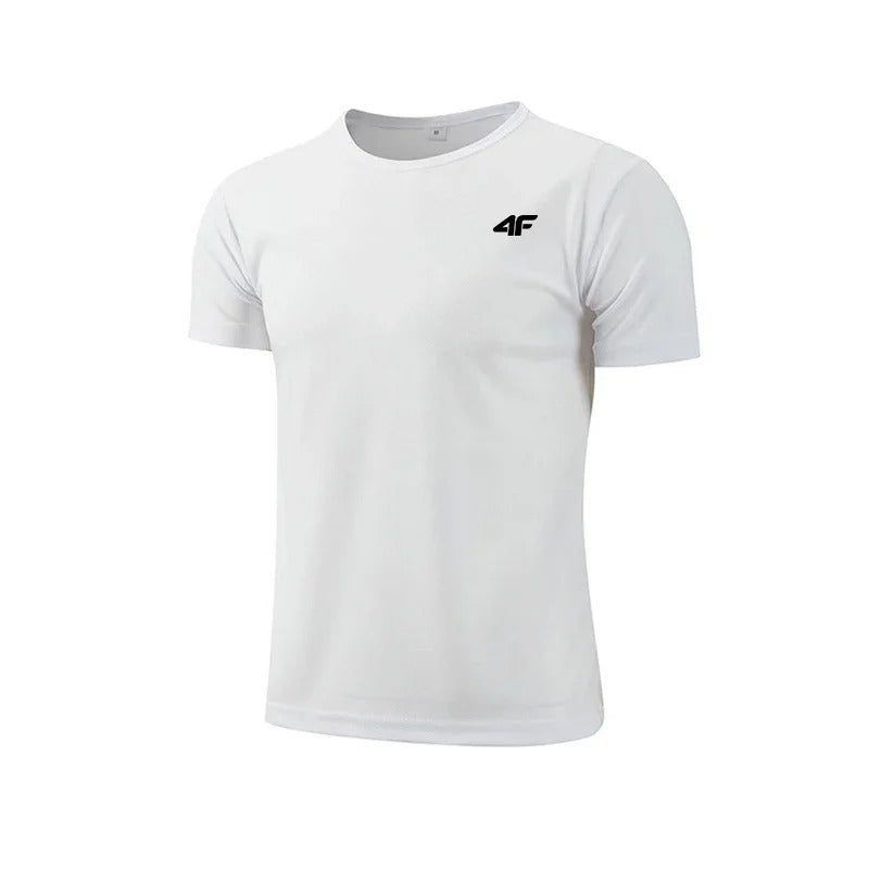 Men's Summer Exercise Training T-shirt High Quality Breathable