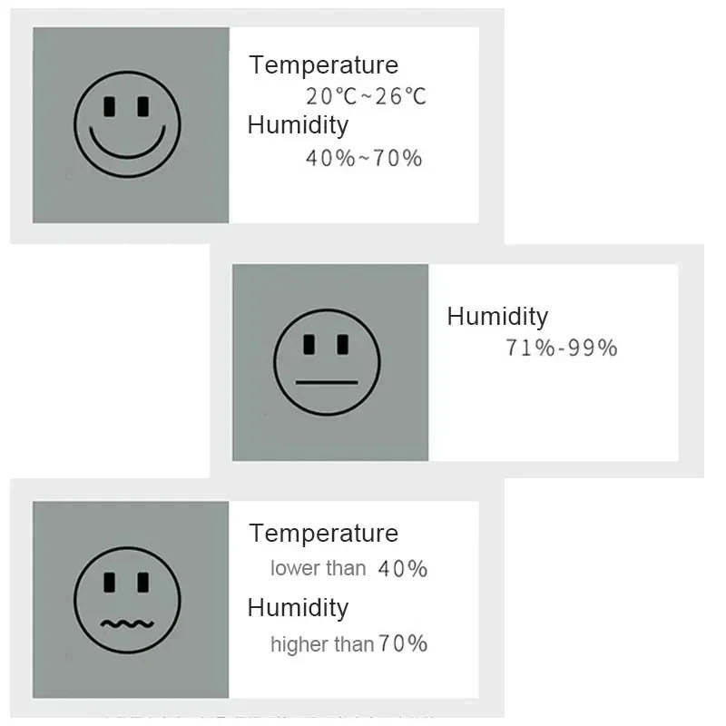 Smart Thermometer Home Indoor Temperature Humidity Sensor