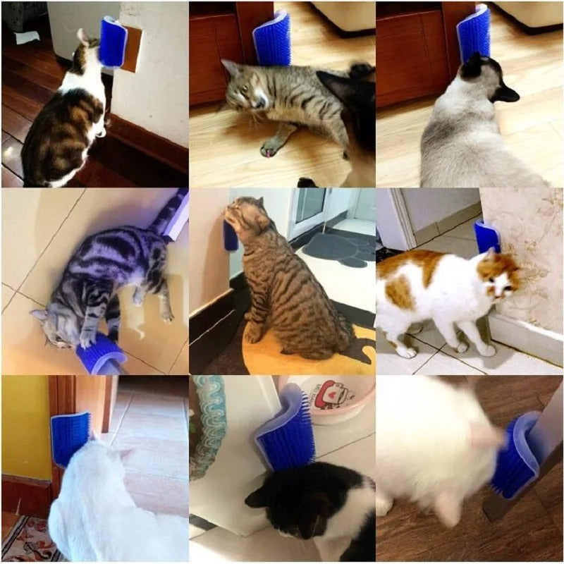 Cat Scratcher Massager for Cats Scratching Pets Brush
