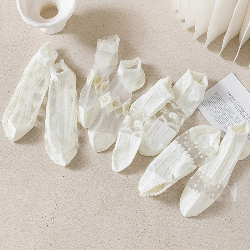 5 Pairs/Lot Summer Short Women Socks