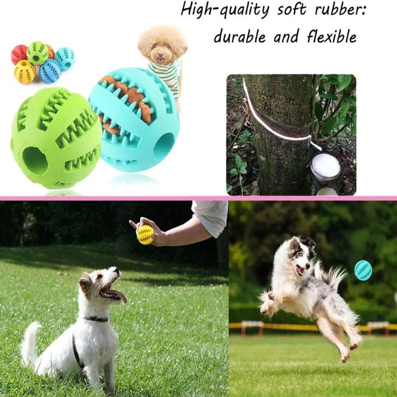 Dog Toy Ball Interactive Rubber Balls Puppy