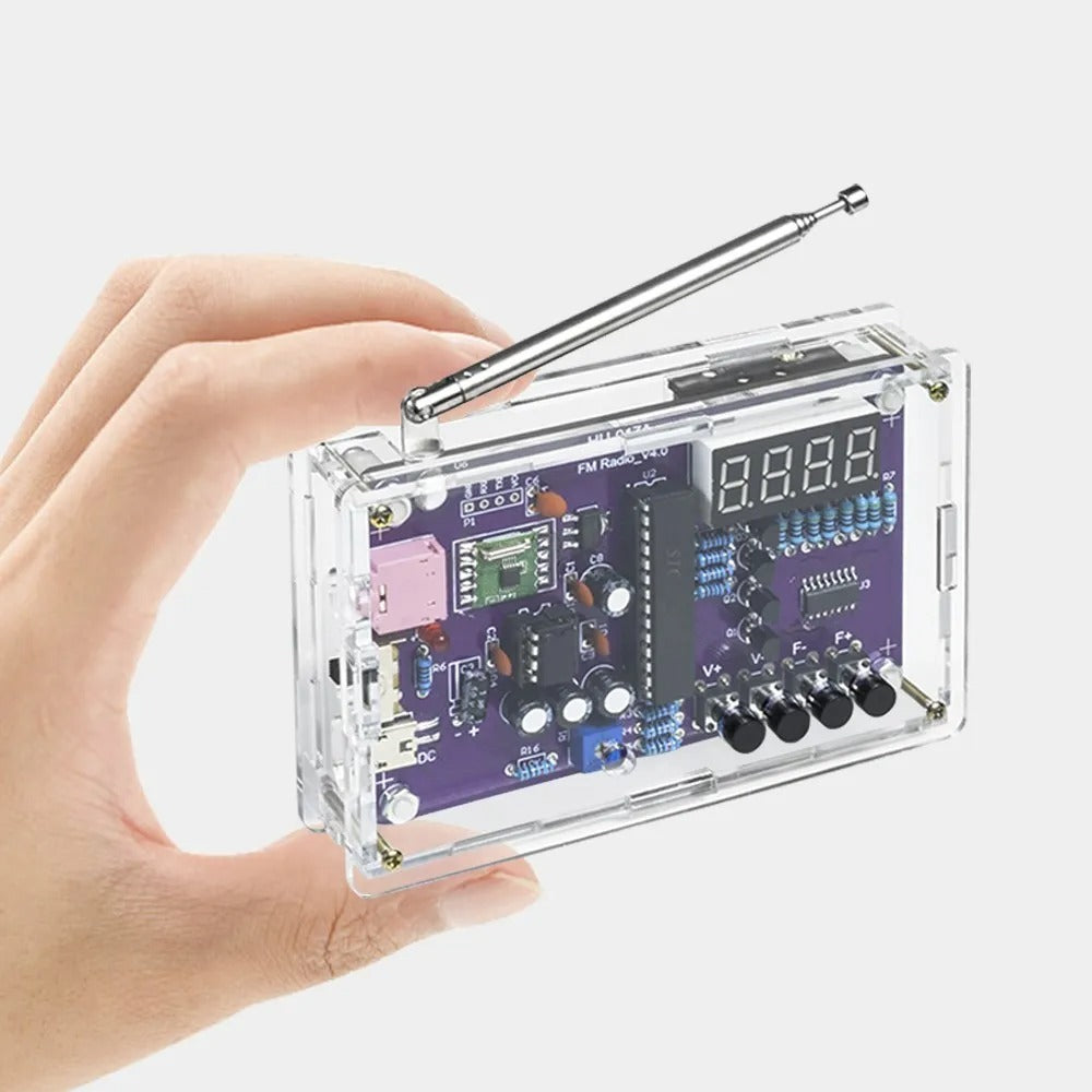 DIY FM Radio Electronic Kit Adjustable